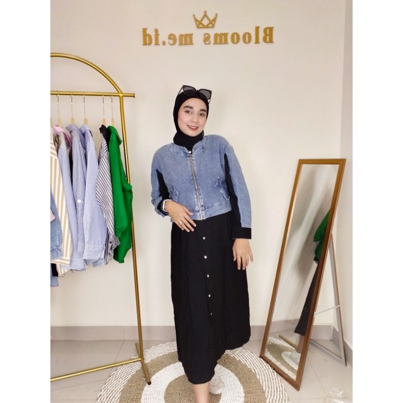 Ageratum dress / dress denim