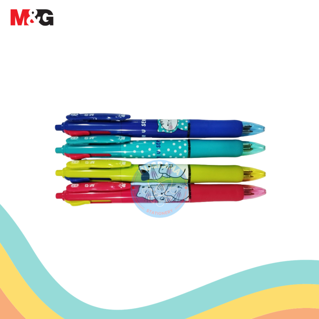 

BALLPOINT 4 WARNA M&G ABP-803S6 (1 PCS)
