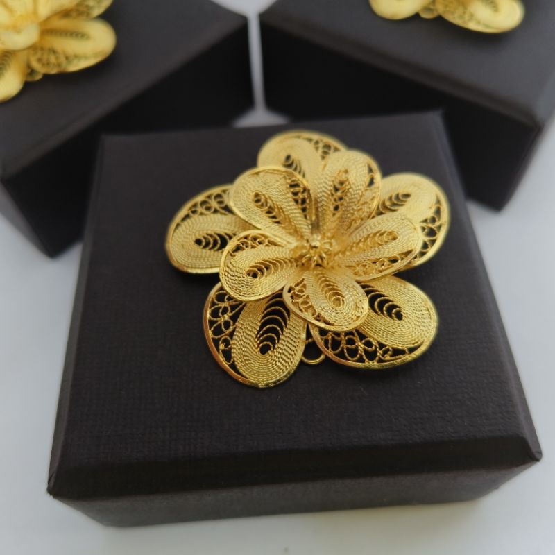 bros bunga lapis emas 24k bros hijab bros kondangan bros bunga bros pita bros perak bros lapis emas 