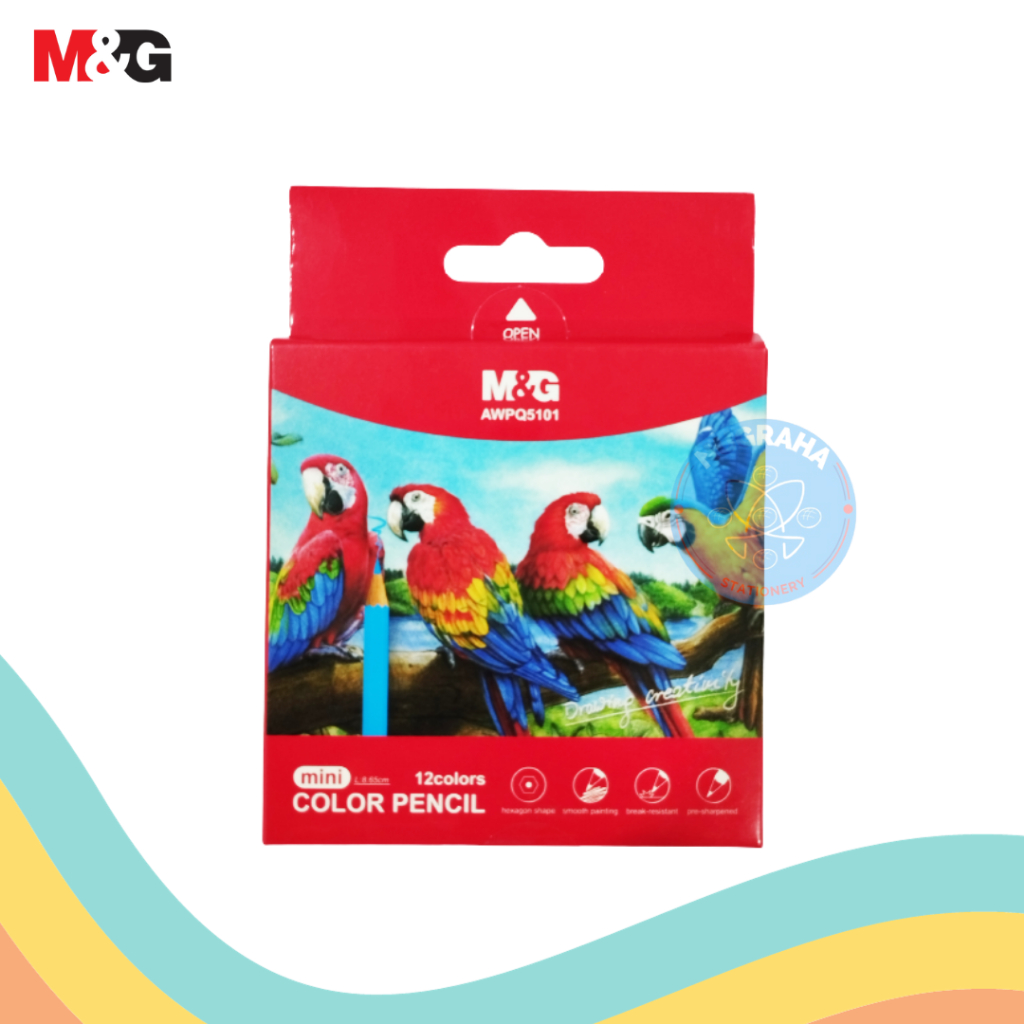 

SALE…!!! PENSIL 12 WARNA PENDEK M&G AWPQ-5101 (1 PCS)