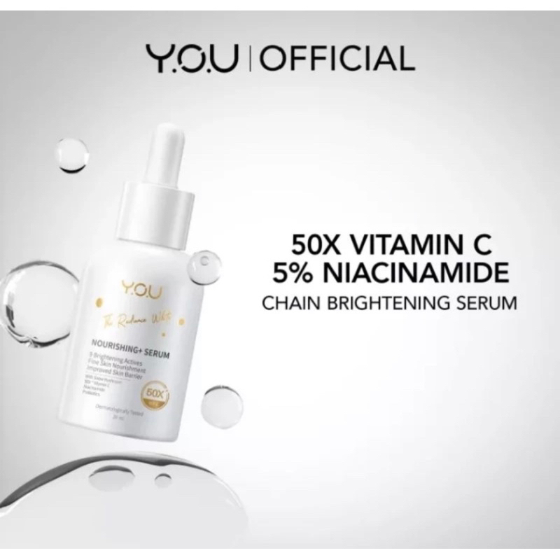 YOU The Radiance White Nourishing+Serum 20 Ml / Serum You