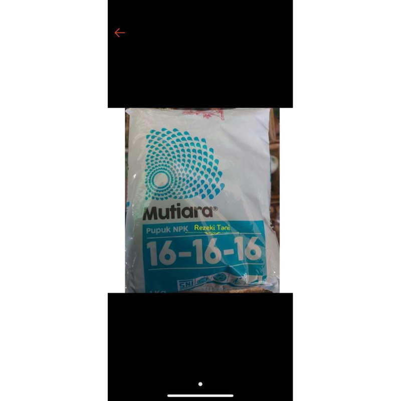 Pupuk NPK mutiara kemasan pabrik 1kg