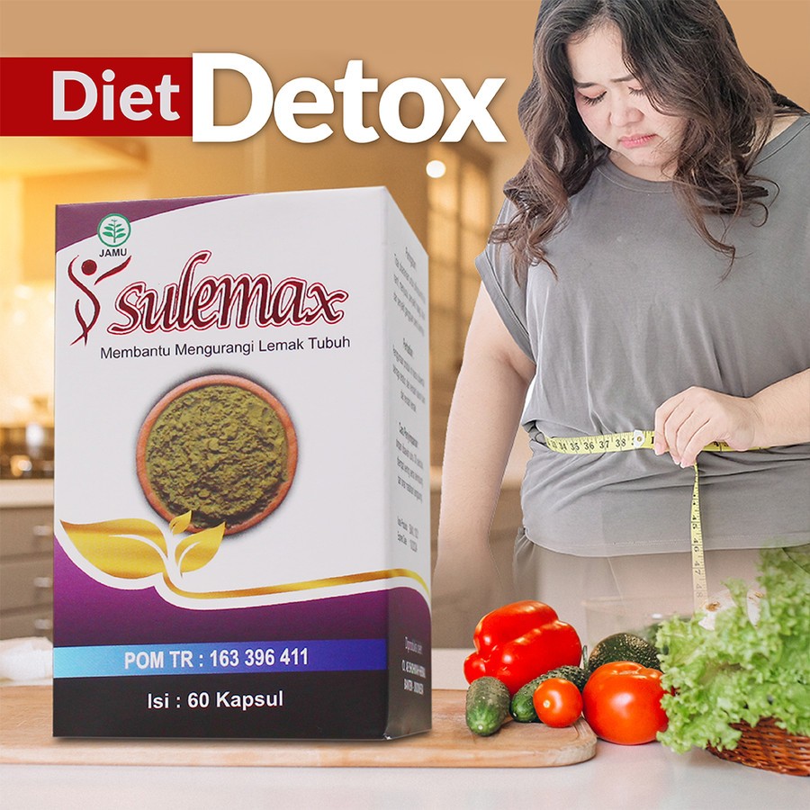 Kapsul Sulemax-Obat Herbal Penurun Berat Badan-Obat Herbal Diet-Original