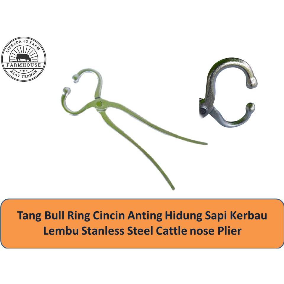 Tang Penjepit Hidung Pasang Bull Ring Cincin Anting Hidung Sapi Kerbau Terlaris