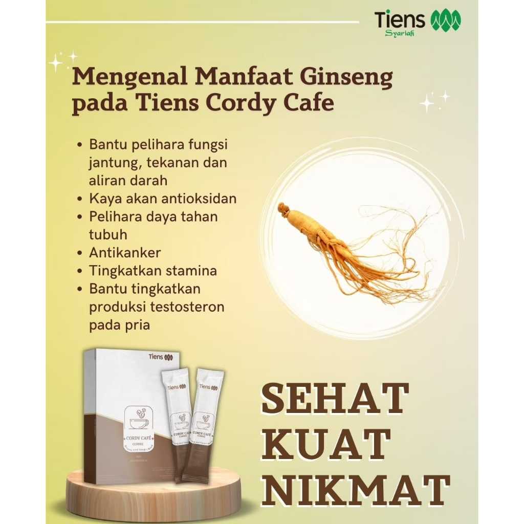 Cordy Cafe Coffee Kopi Kuat Pria Tahan Lama Penambah Stamina Pria Permanen Bpom Obat Kuat Pria Tahan
