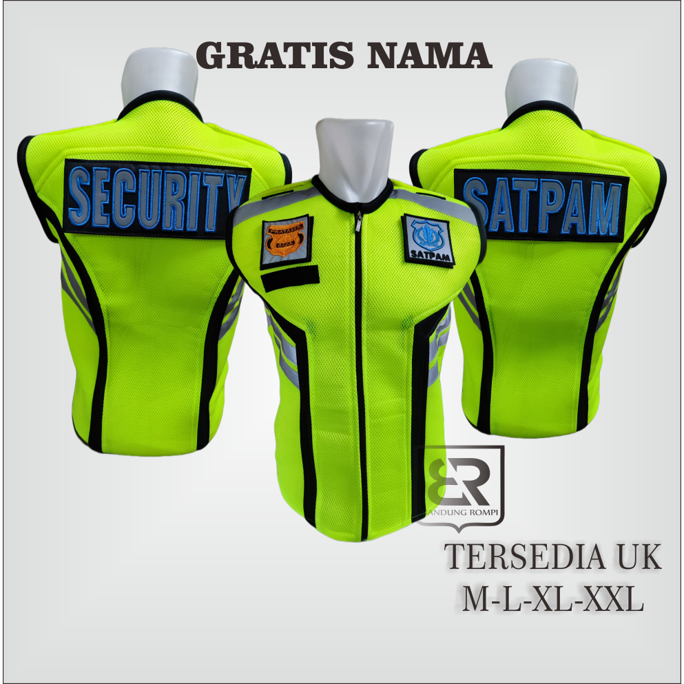 Bandung_Rompi Rompi Security/Rompi Satpam/Rompi Security Terbaru/Rompi Security Tebal/Rompi Satpam T