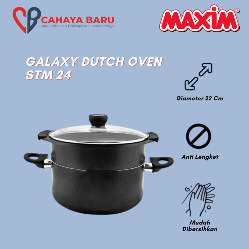 MAXIM GALAXY DUTCH OVEN STM 24