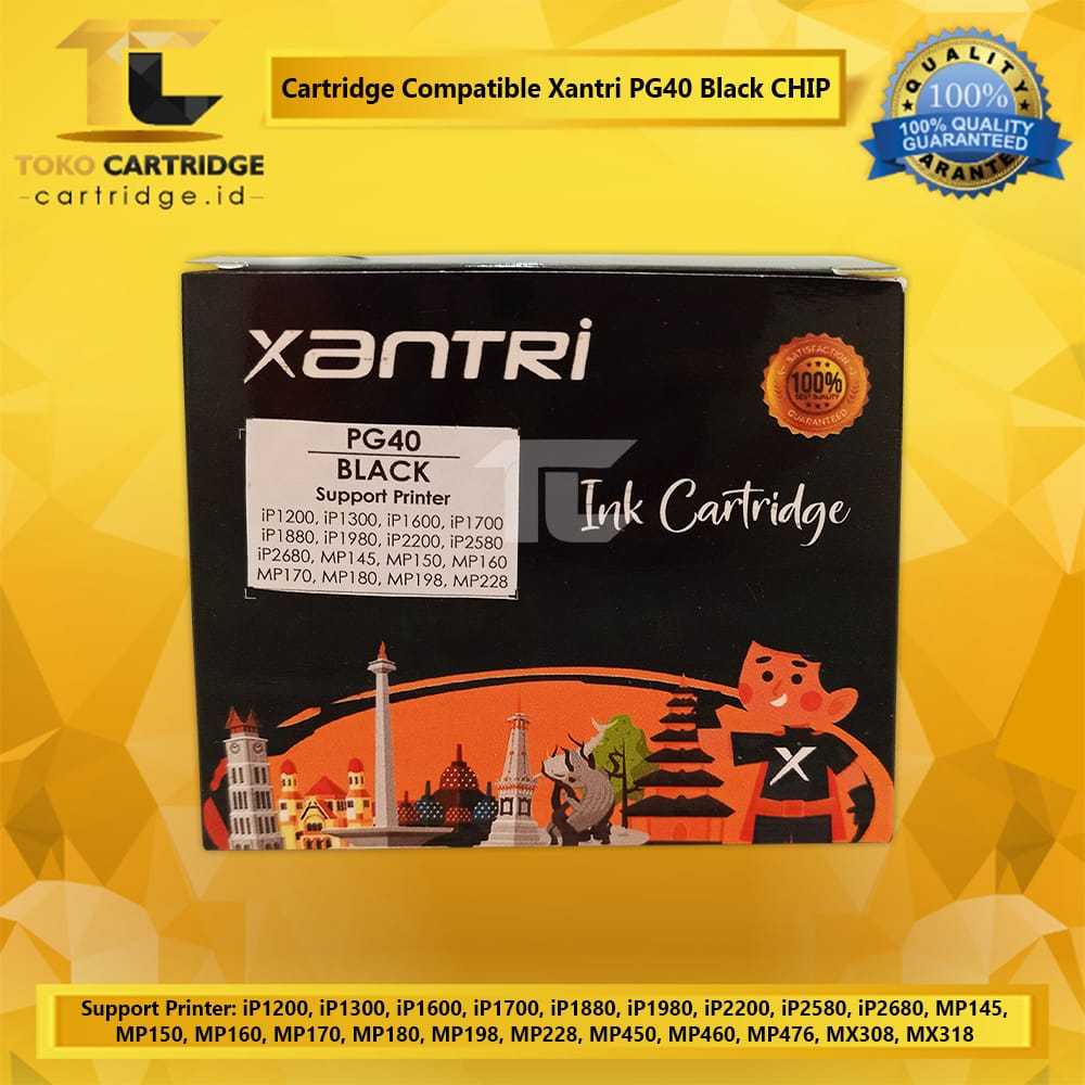 Cartridge Canon PG40 + CL41 PG 40 + CL 41 PG-40 + CL-41 1 SET Xantri