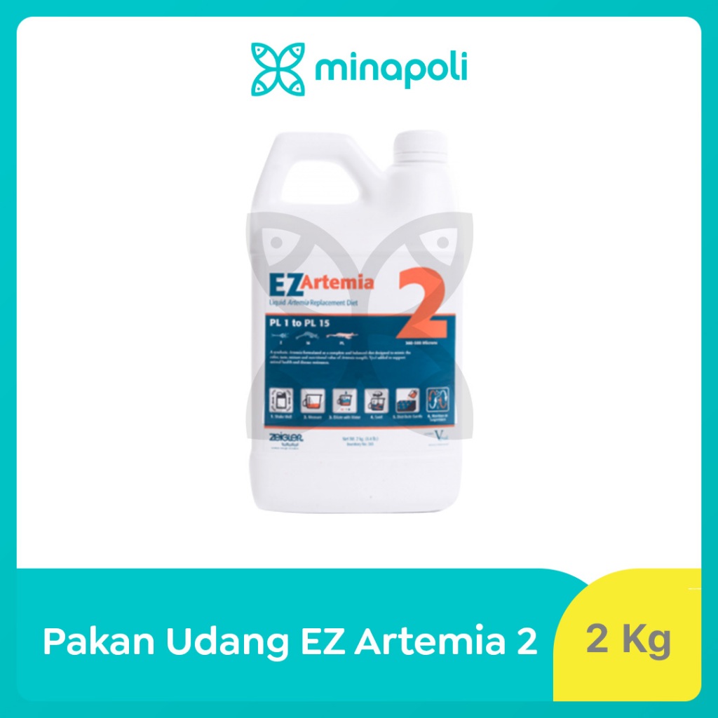 Pakan benur Udang dan Ikan EZ Artemia 2 Kemasan 2 kg