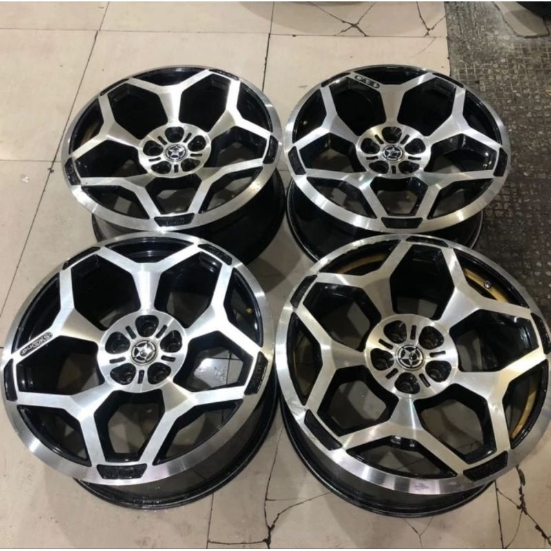 Velg Mobil Bekas Ring 20 Lubang 5 HSR MYTH10 Ring 20X9 H5X114 ET45