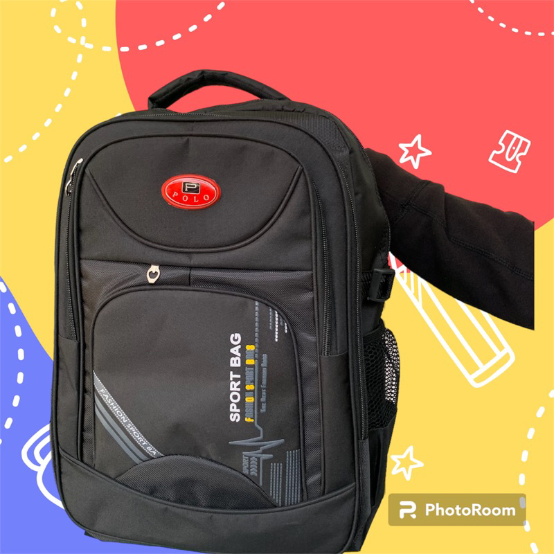 Tas POLO Sport tas ransel laptop jumbo ukuran 20in polo originalRansel laptop polo clasic / ransel j