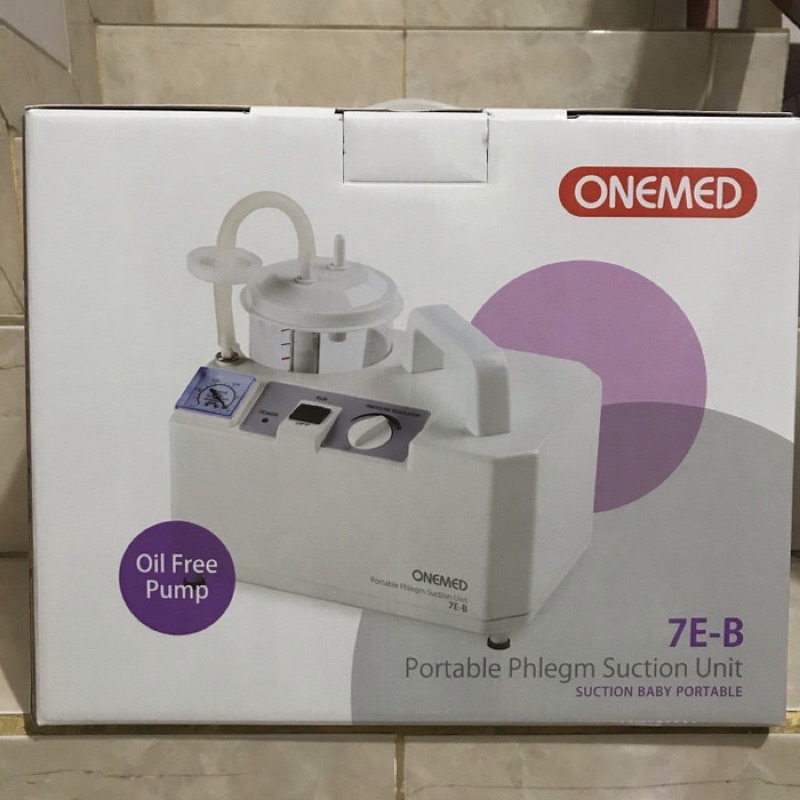 Suction Pump Bayi Portable Onemed 7EB / Alat penyedot lendir ludah maupun dahak / Suction Saliva