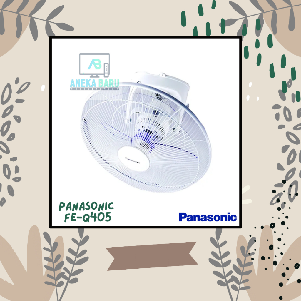 [READY & COD] Panasonic Orbit Auto Fan Kipas Plafon F-EQ405 / F-EQ 405