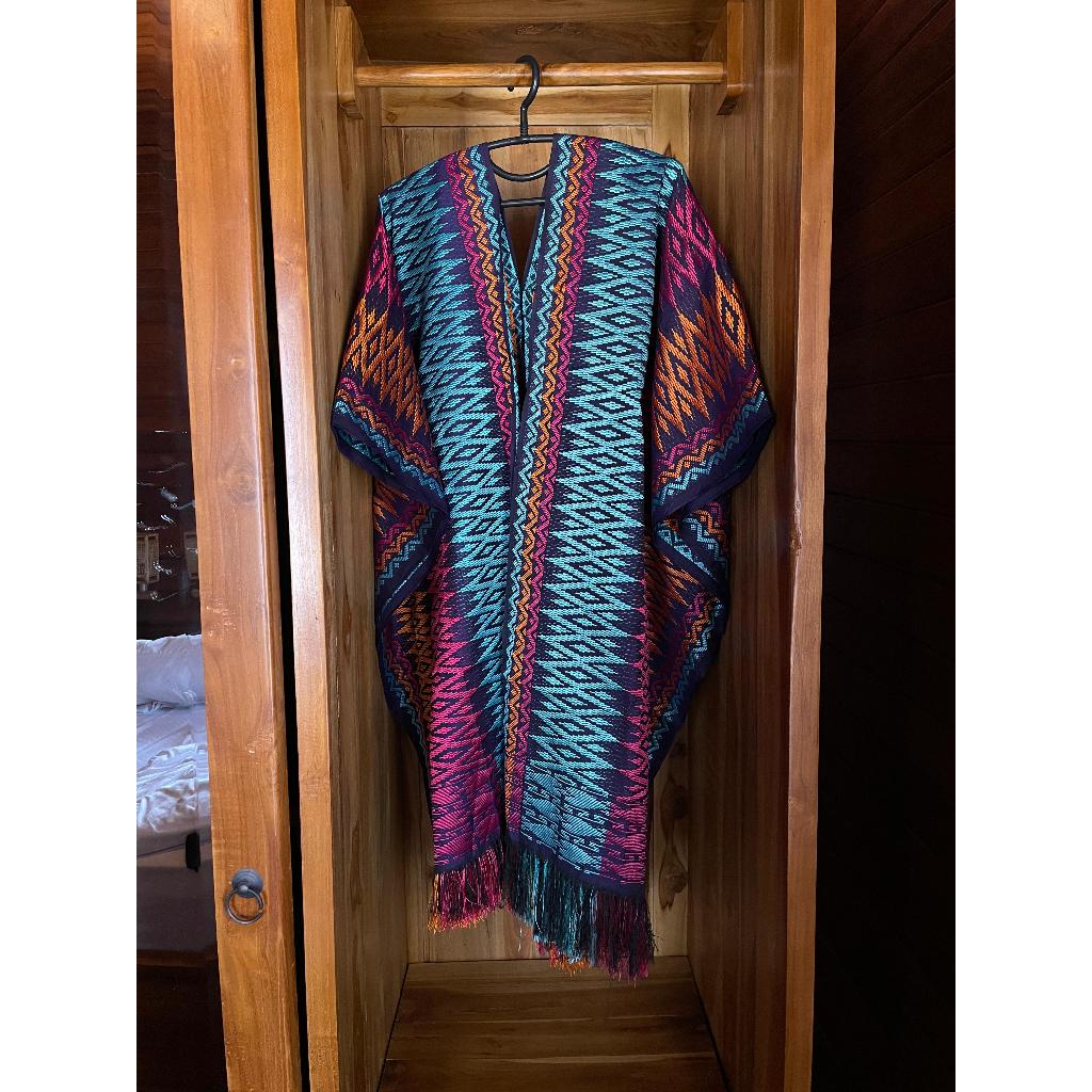 BAJU TENUN OUTER ASLI LOMBOK MOTIF RANG RANG