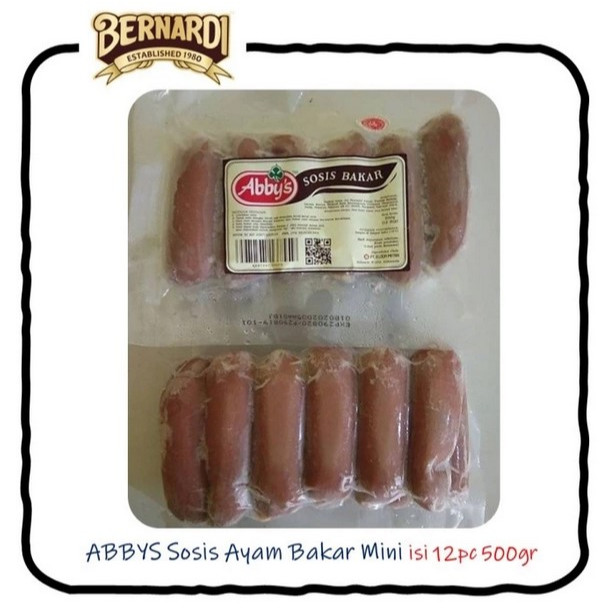 

Abby's Sosis Bakar isi 12 Pcs 500Gr