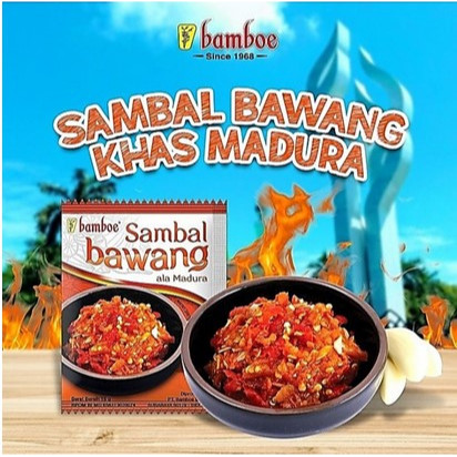 

Bamboe Sambal Bawang Sachet Khas Madura