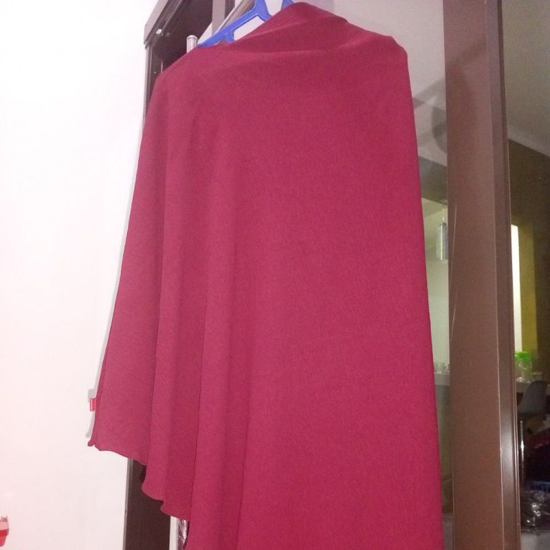 JILBAB PET INSTAN CRINKLE JUMBO