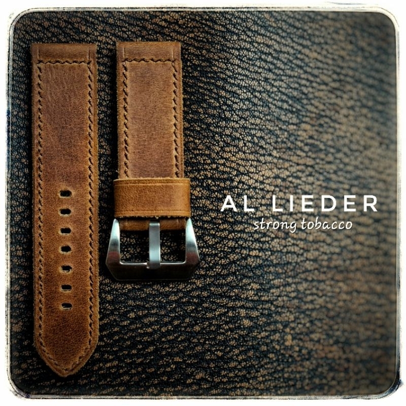 Leather watch strap jam tangan AL LIEDER