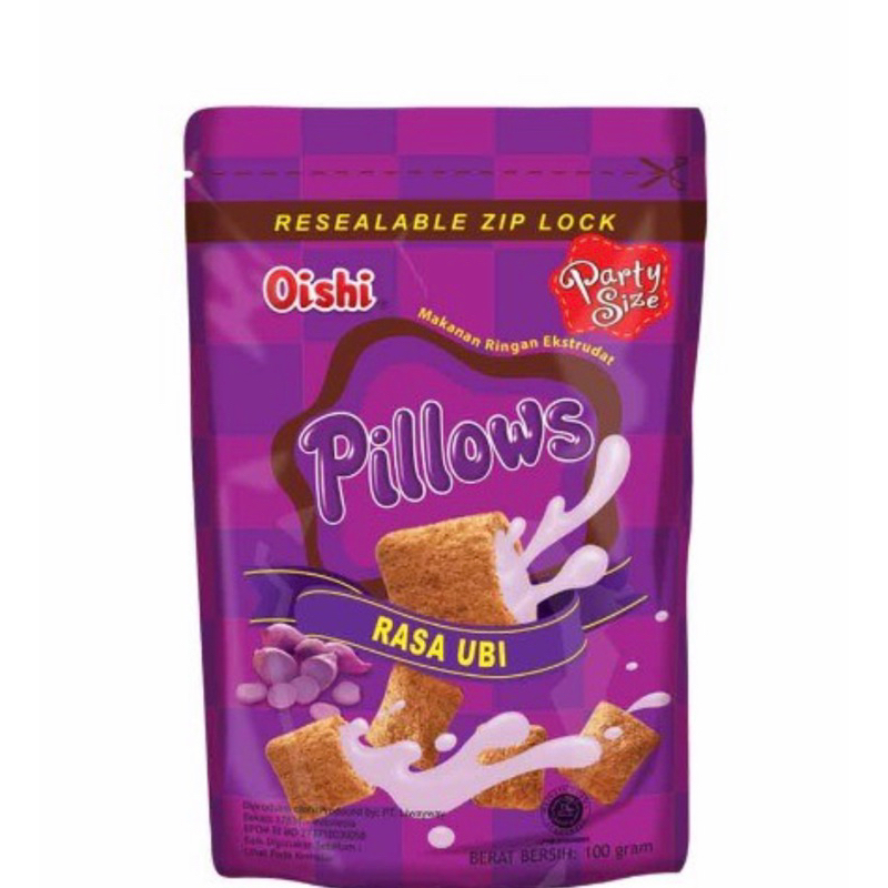 

Oishi Snack Pillows Ubi 100 gram