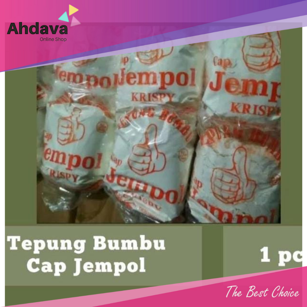 

Tepung Kriuk Jempol 80 Gram Perbungkus