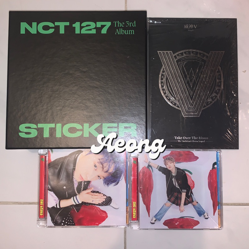 ALBUM NCT 127 WAYV NCT DREAM STICKER DELUXE BOX TOTM MARK CHENLE TAEYONG JEWEL 2 BADDIES