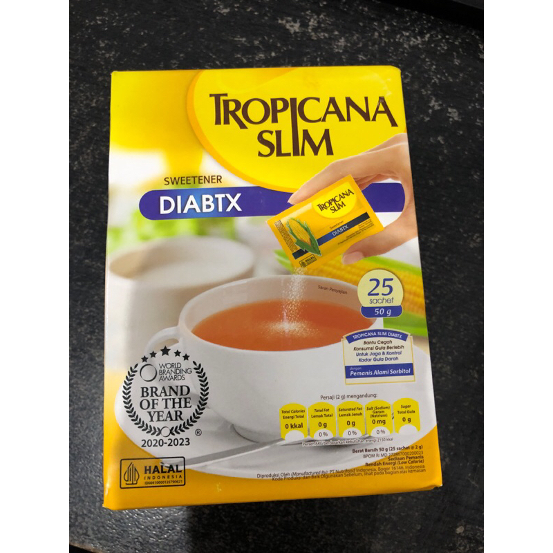 tropicana slim  diabetik/ gula tropikana/ gula saset diabetes