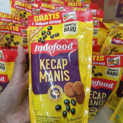 

Indofood Kecap Manis Refill Kemasan Pouch Isi @520ml