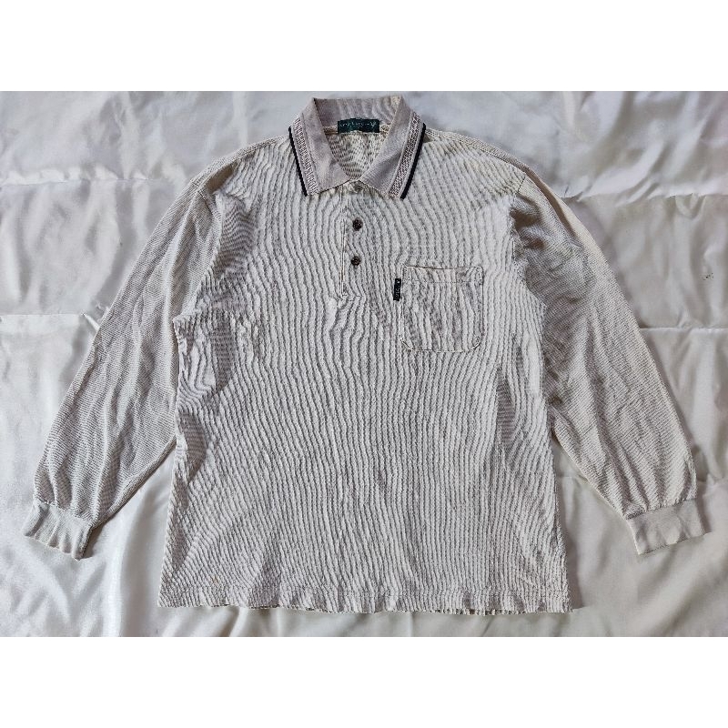 POLO SHIRT LENGAN PANJANG LYLE & SCOTT ORIGINAL 100%