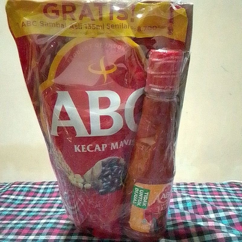 

Kecap Manis ABC 685g Gratis 1 Sambal Asli 135ml