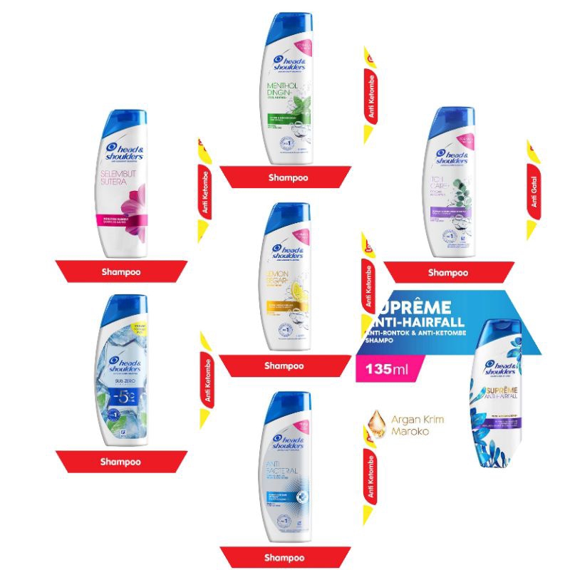 HEAD & SHOULDERS SHAMPOO 160 ML