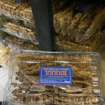 

KERIPIK TEMPE ASLI WONOGIRI 100% GARANSI GURIH DAN RENYAH