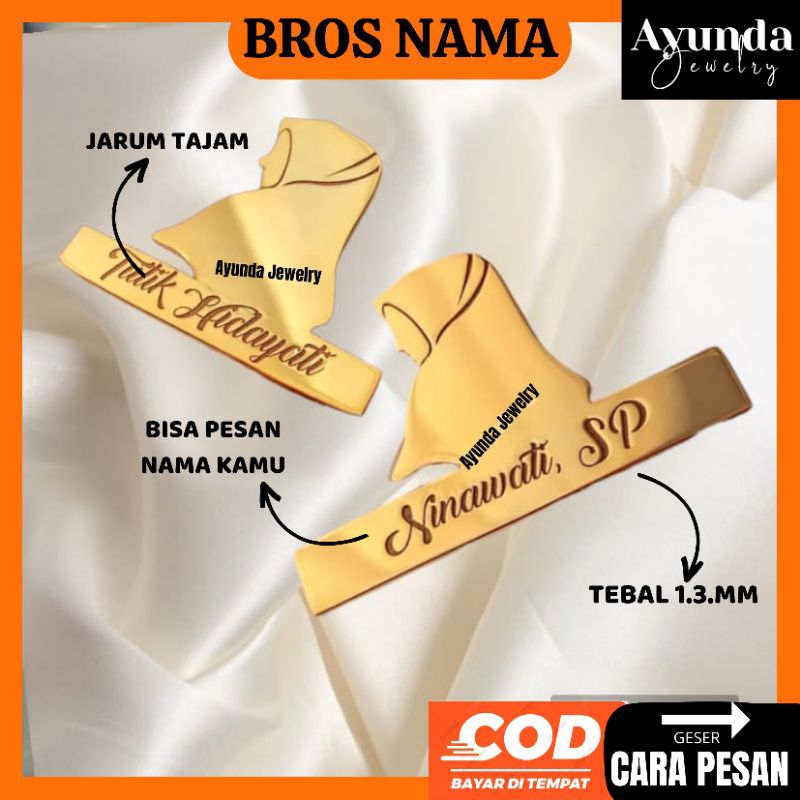 Bros Nama Bros guru custom Bros titanium Bros hijab bros muslimah bros wanita