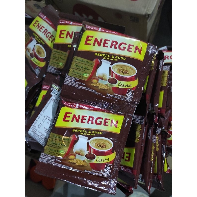 

Energen Coklat renteng isi 10 pcs