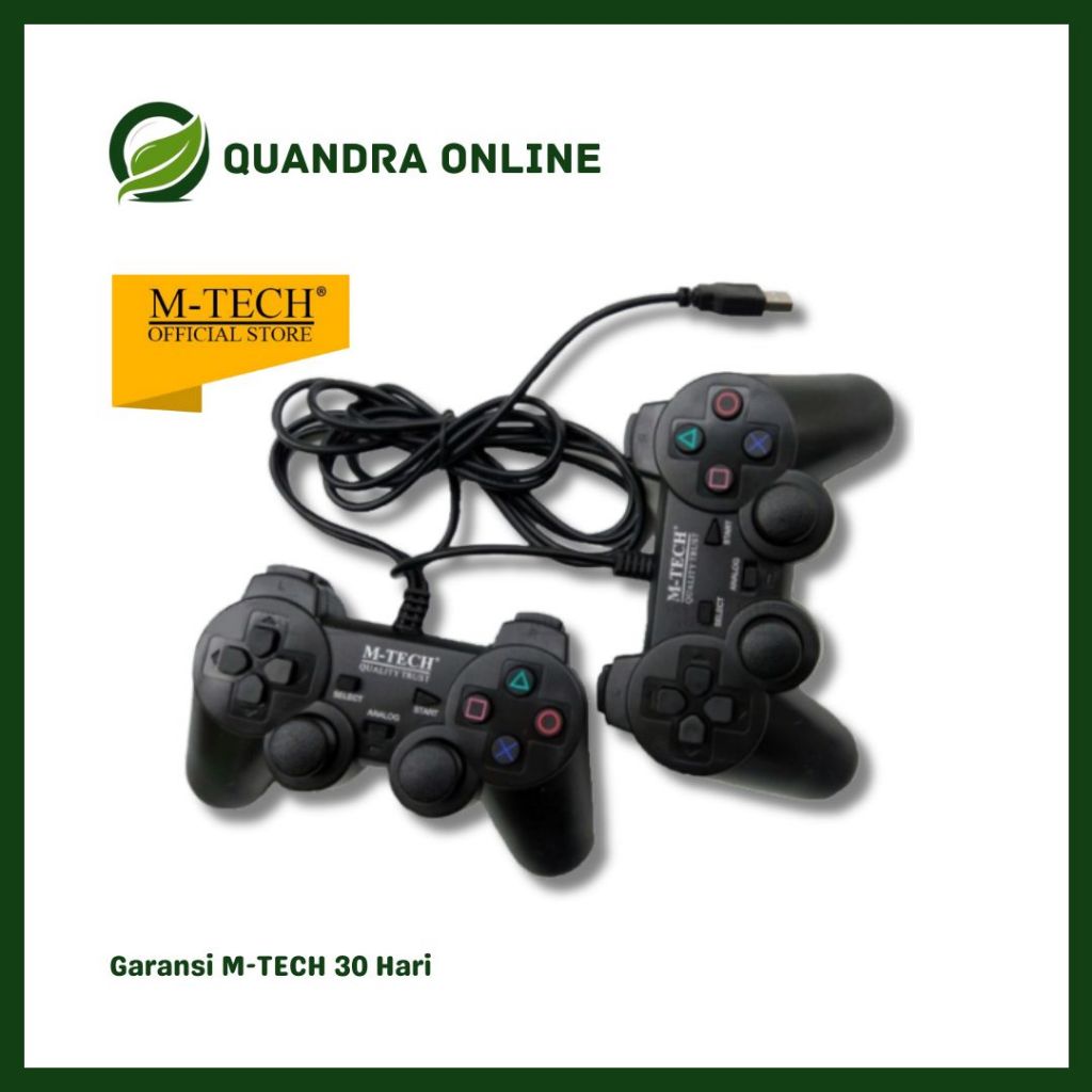 M-TECH Stick Gamepad USB Double Black