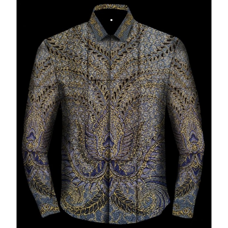 Batik Tulis | Sutra ATBM Prada Tinta Gold | Sutra Tulis ATBM | Tanahan Prada Termurah Berkualitas