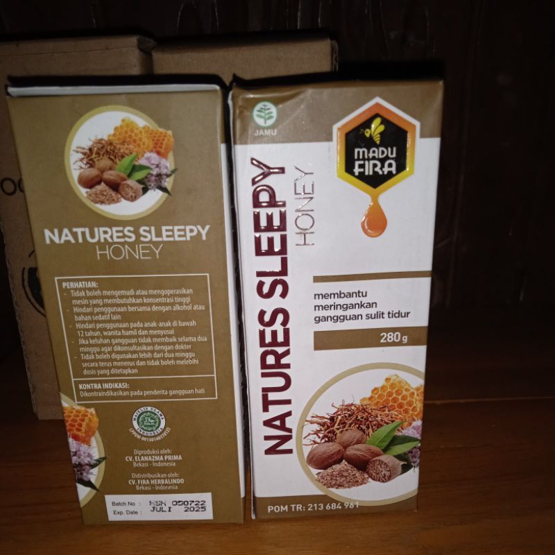 

Natures Sleepy Honey Madu Herbal Insomnia Solusi Atasi Susah Tidur