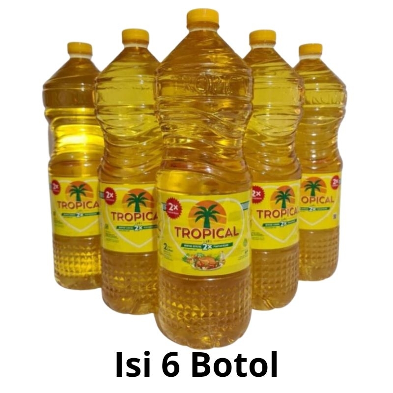 

Tropical Minyak Goreng 2 Liter 1 Krat/kardus