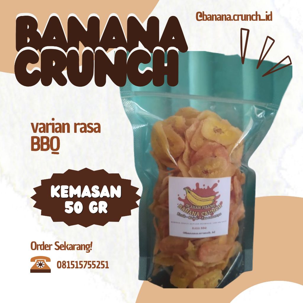 

Keripik Pisang BBQ/Keripik Pisang/Keripik Pisang Gurih/Keripik Pisang Jagung Manis/Keripik Pisang Keju Manis/Keripik Pisang Keju Asin/Keripik Pisang 50 gr/Keripik Pisang Original/Keripik Pisang Renyah/Keripik Pisang Home Made