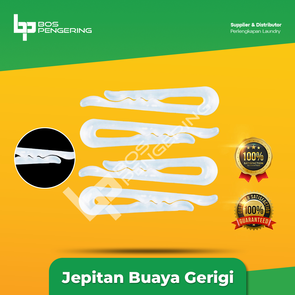 Jepitan Buaya 50 Pcs - Jepitan Kemeja - Flip - Jepitan Baju - Jepitan Buaya - Klip Kemeja Jepitan Ke