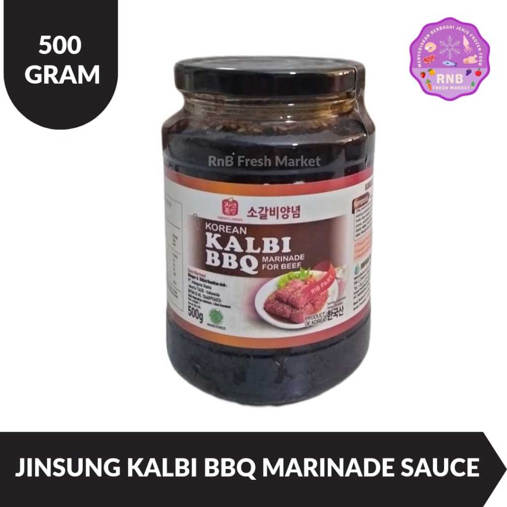 

Jinsung Kalbi Bbq Marinade Sauce 500 Gram