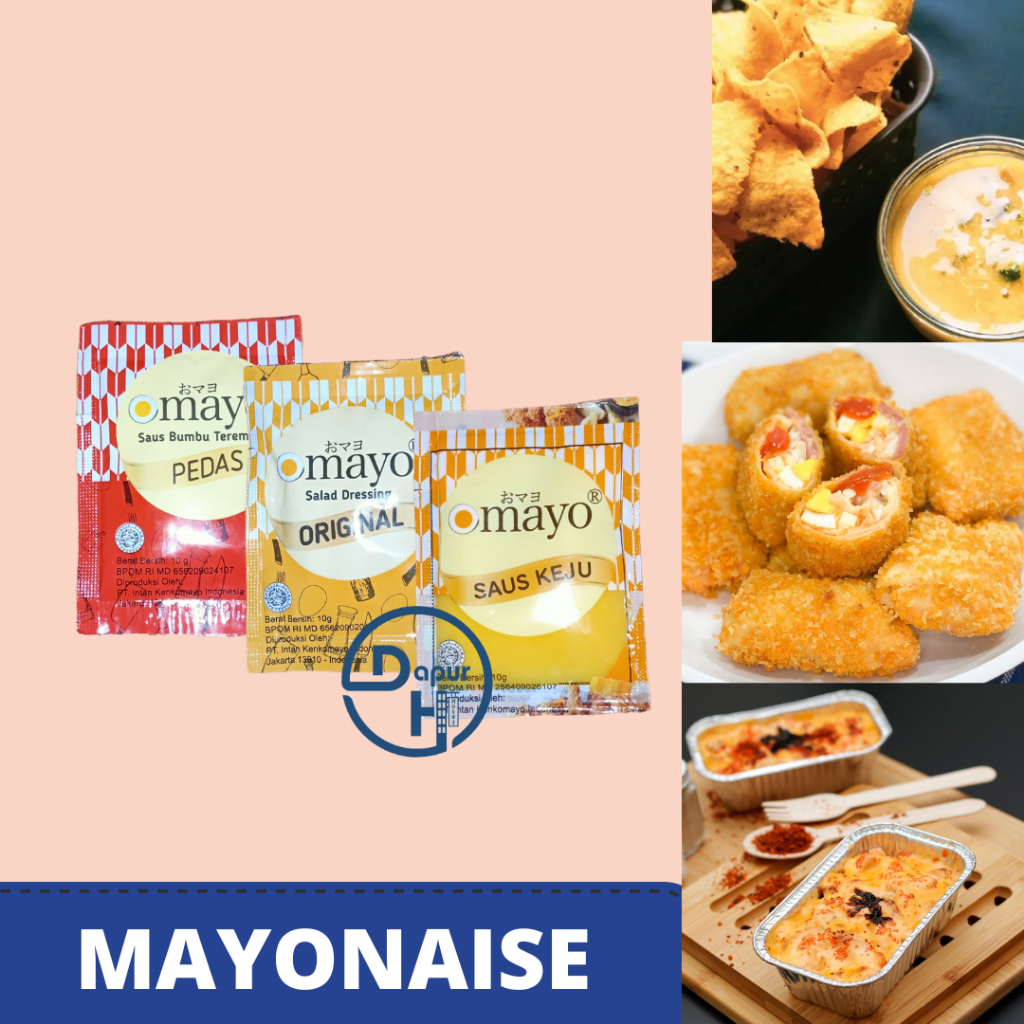 

OMAYO Mayo Pedas 1 pcs 10 g Halal--