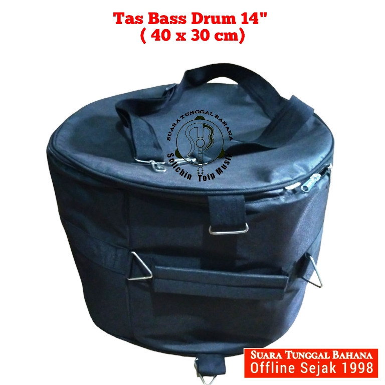 Tas Bass Drum 14 Inch 40 x 30 cm Full Busa | Solichin Toip