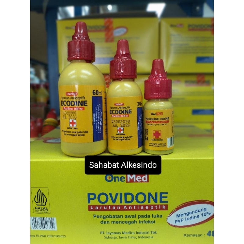 Povidone lodine / Betadine / Ecodine 15Ml - 30Ml - 60Ml Onemed