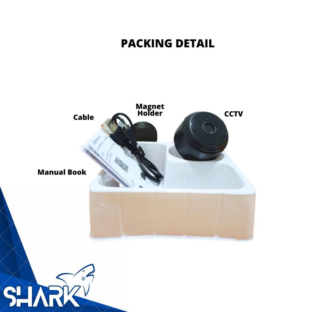 Shark Power Original COD Cctv Mini A9 WiFi IP Camera CCTV Wireless | Cctv Out Door Mini CCTV Recharg