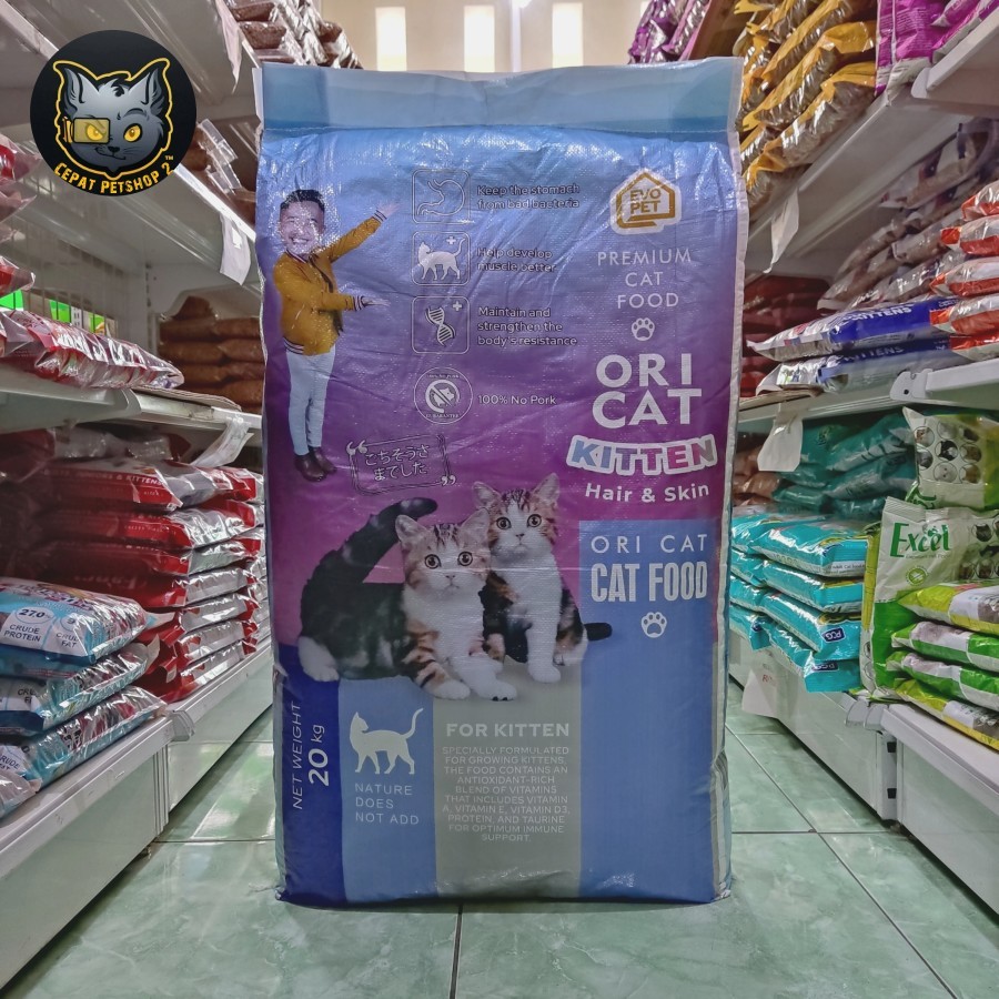 Makanan Kucing Oricat Kitten 20kg / Cat Food Ori Cat Kitten 20 kg