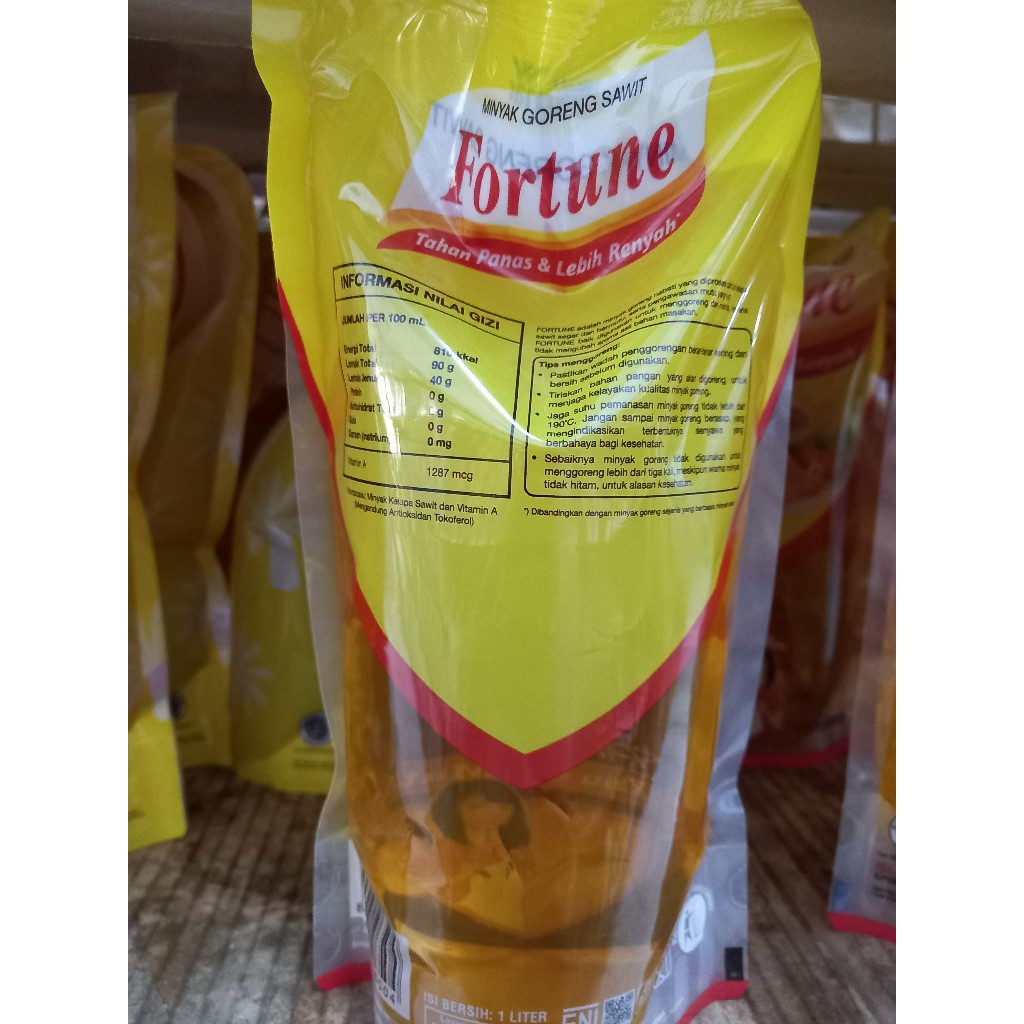 

Minyak Goreng FORTUNE Pouch & Bantal 1Lt