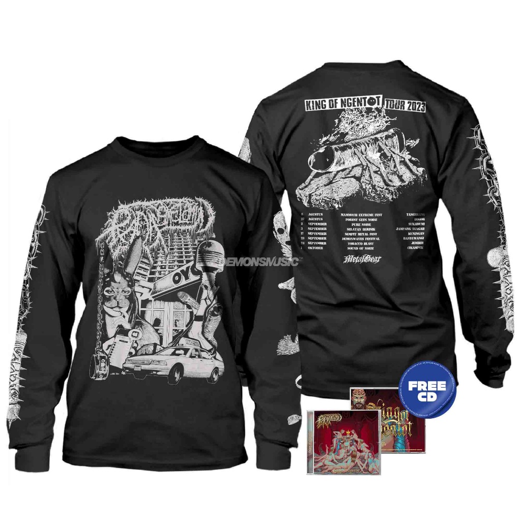 RADANG KELAMIN - KING TOUR LONGSLEEVE+CD