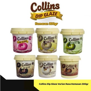 

COLLINS DIP GLAZE DARK CHOCOLATE 300GR