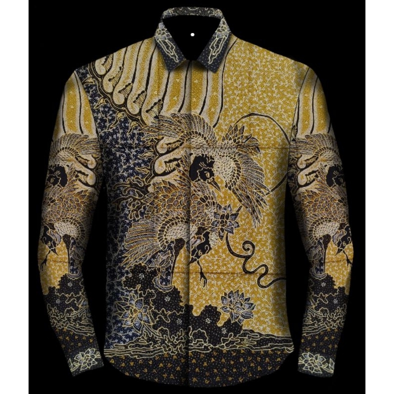 Ok23#005 Batik Tulis | Sutra ATBM Prada | Sutra Tulis ATBM | Tulis Tanahan Prada Termurah Berkualita