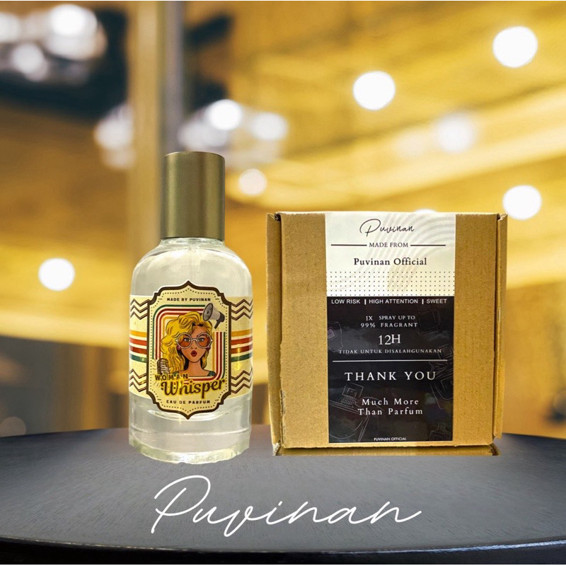 PUVINA Parfume WOMAN WHISPER Eau De Parfume - Parfume Pria